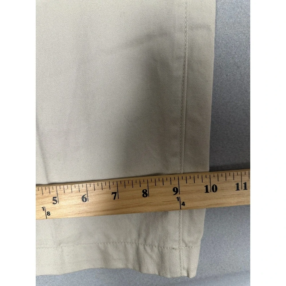 NEW Merona Pants Mens 38X32 Beige The Ultimate Khaki Classic Fit Straight Fit